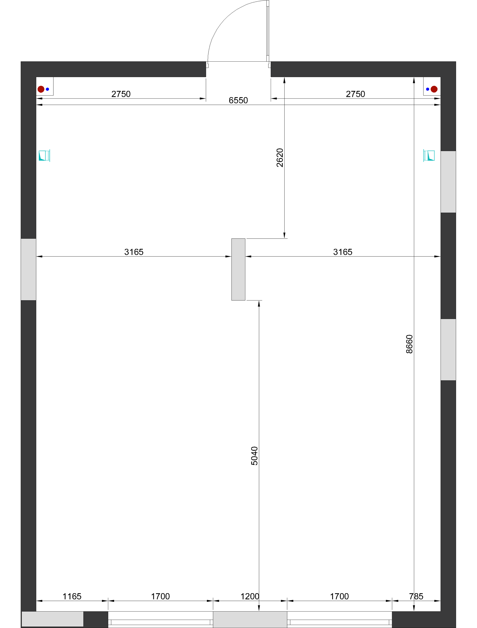 Сборный дом в Белореченска планировка